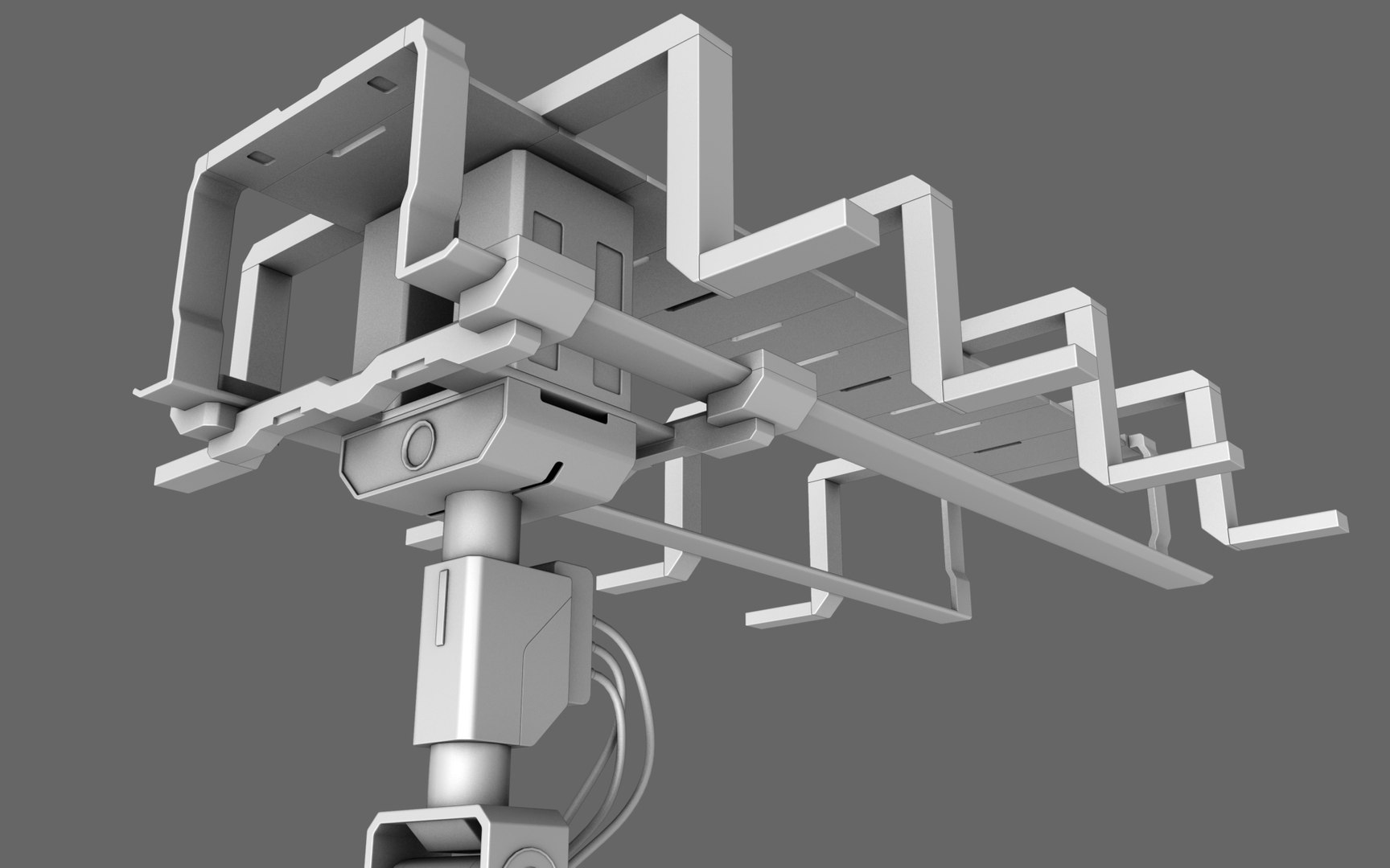 Sci Fi Lab Arm 3d Model