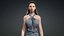 Elegantes Frauen-3D-Modell