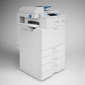 photocopier machine 13 3d obj