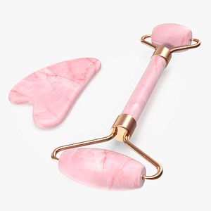 Gua Sha Face Sculpting Tools Rose Quartz