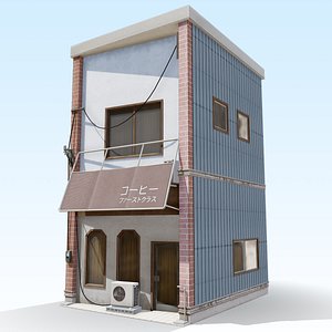 3D japanese houses