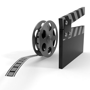 Film Reel and Cap Model