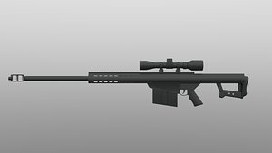 M82 Rifle with Scope