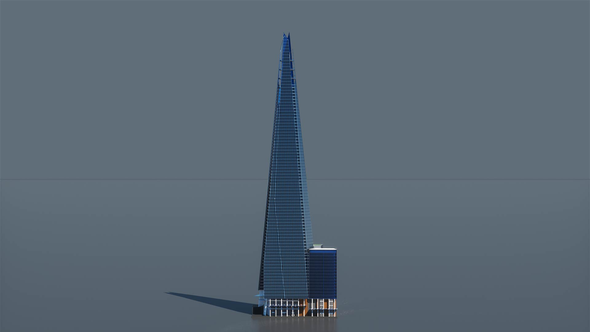 The Shard 3D model https://p.turbosquid.com/ts-thumb/BR/uDty60/0G/360images/jpg/1763795473/1920x1080/turn_fit_q99/002626bd93e126e98109bc1b2db77a925f09b896/360images-1.jpg
