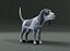 Cartoon Hound Dog 3D 모델