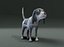 Cartoon Hound Dog 3D 모델