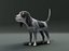 Cartoon Hound Dog 3D 모델