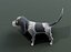 Cartoon Hound Dog 3D 모델