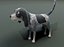Cartoon Hound Dog 3D 모델