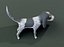 Cartoon Hound Dog 3D 모델