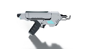 Sci-Fi Medical Injector Syringe v2 model