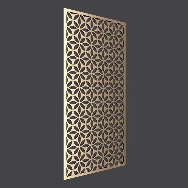 Decorative panel 3D model - TurboSquid 1624628