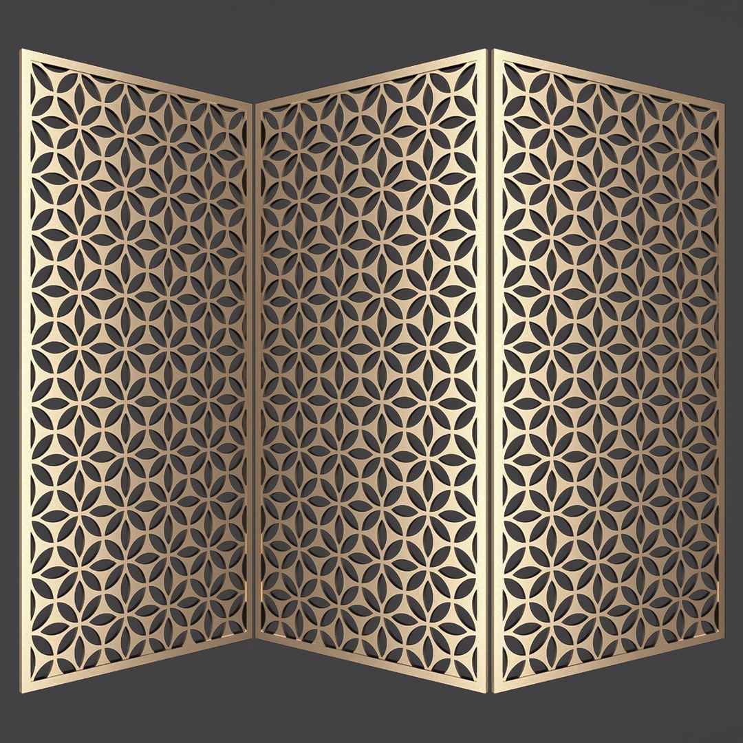 Decorative Panel 3D Model - TurboSquid 1624628