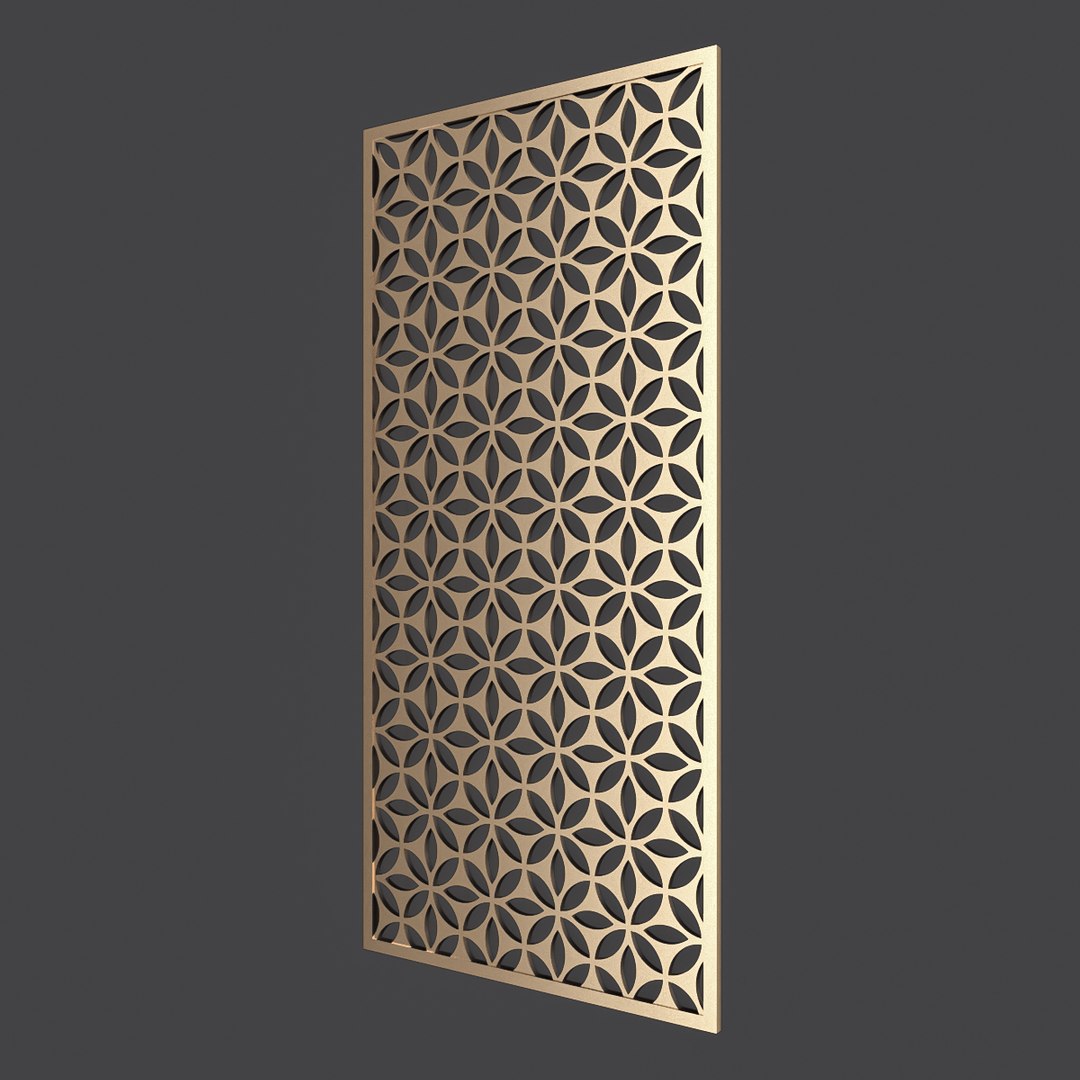 Decorative Panel 3D Model - TurboSquid 1624628