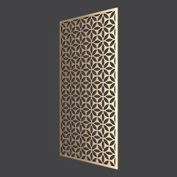 Decorative panel 3D model - TurboSquid 1624628