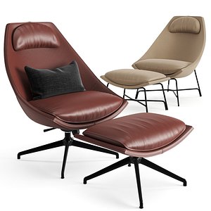 armchair chair 3D model