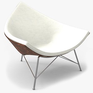 nelson coconut lounge chair 3d max