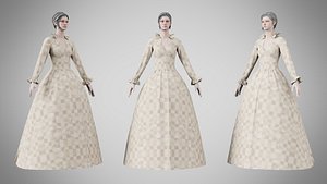 Dress 30 Checker Tone 3D
