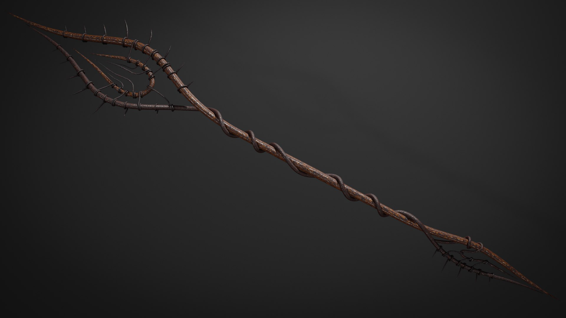 3D Model Druid Staff - TurboSquid 1762747