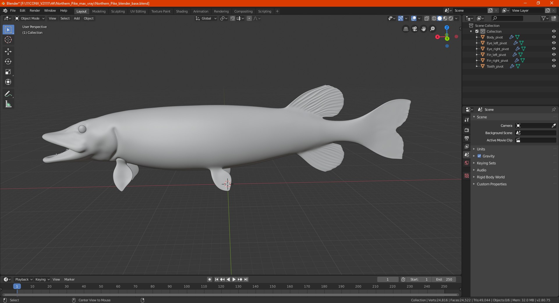 3D northern pike https://p.turbosquid.com/ts-thumb/BS/DPWgDY/rNB2Fteb/northernpikevray3dmodel018/jpg/1593689888/1920x1080/fit_q87/b2cfa4c0342d2af2f882e5c1ab25274271080bfc/northernpikevray3dmodel018.jpg