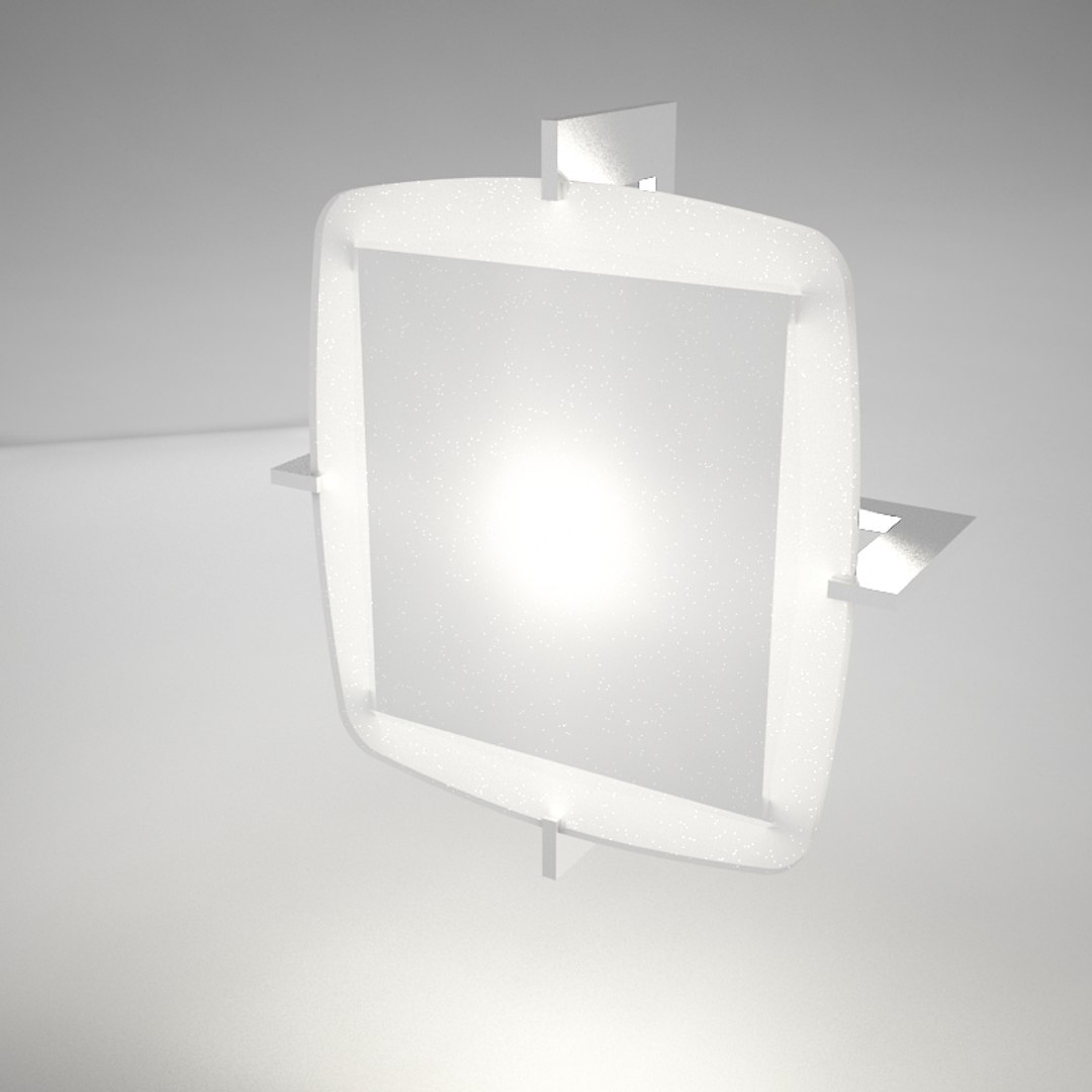 3d lamp scene model