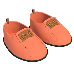 3D Doll shoes S2