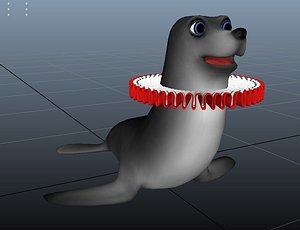 seal sea 3D model