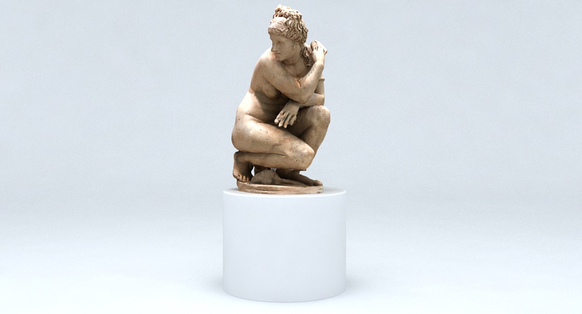 3D greek statue model - TurboSquid 1333180
