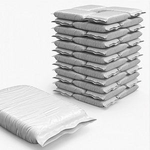 Stacked Bags of Bulk Materials
