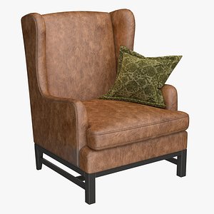 3D chair armchair furniture