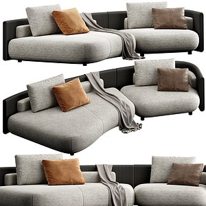 Minotti Bezier Cord 3D