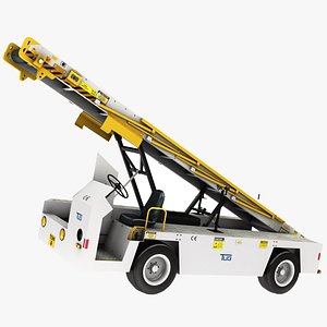 tug 660 aircraft belt 3D model