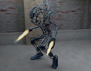 bimetal machine 3D model