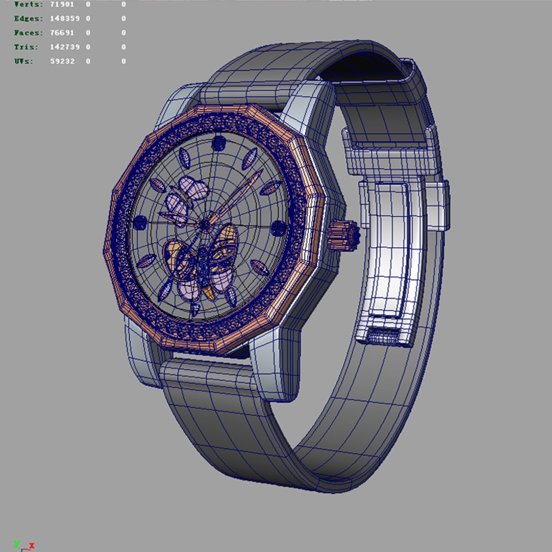 Watch 3d Model