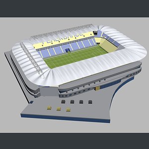 3d model kr stadium football -
