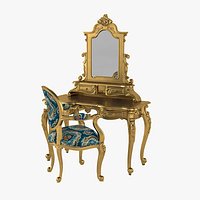 Anais Dressing Table & Chair Set