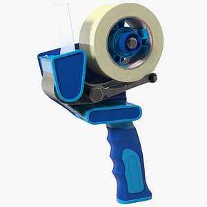 Packaging Tape Dispenser Yellow Large Roll