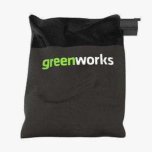 max leaf blower bag horizontal