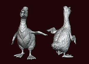Goose Baby goose Gosling 3D print