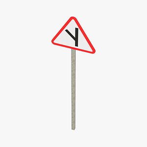 Left Side Road Road Sign