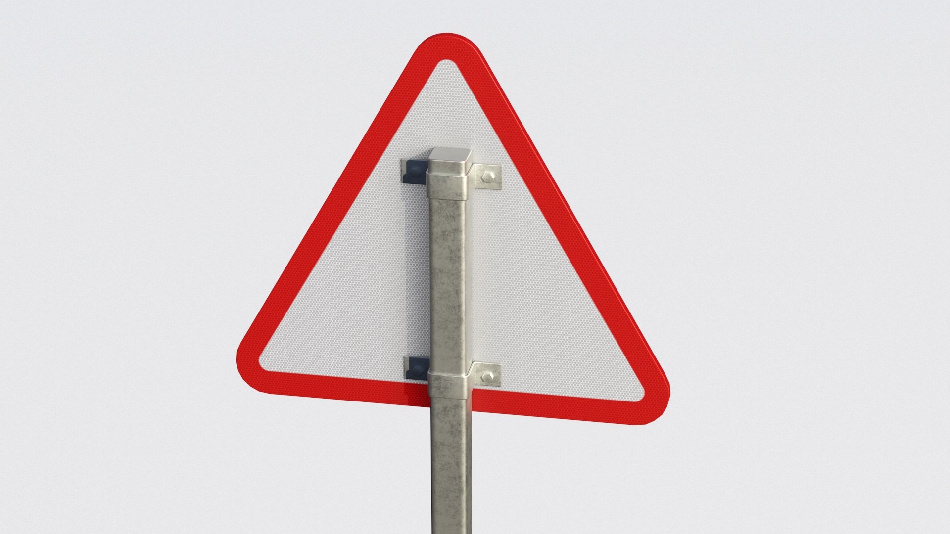 Left Side Road Road Sign 3D Model - TurboSquid 2108254
