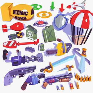 Hypercasual Action Props Pack Volume 2