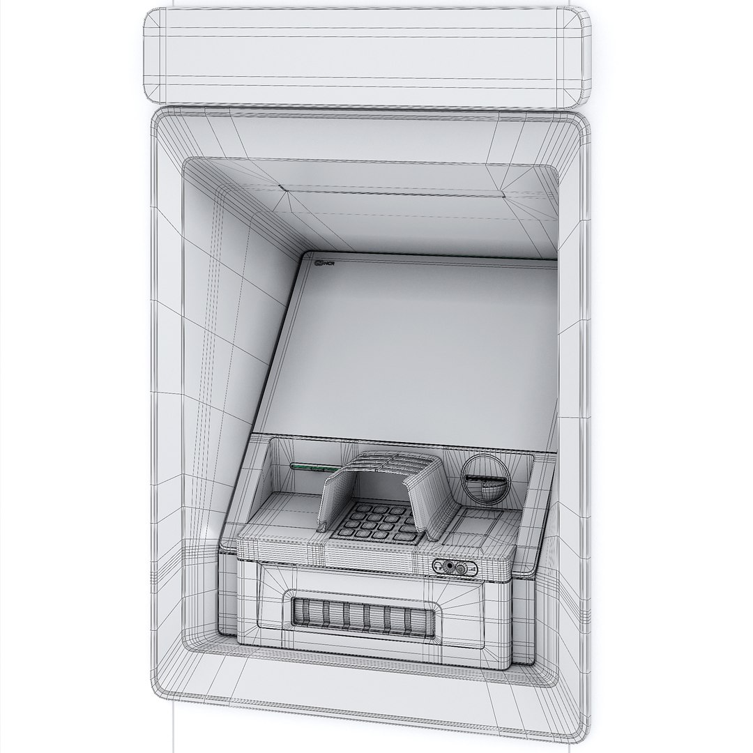 3D ATM Machine - TurboSquid 1835296