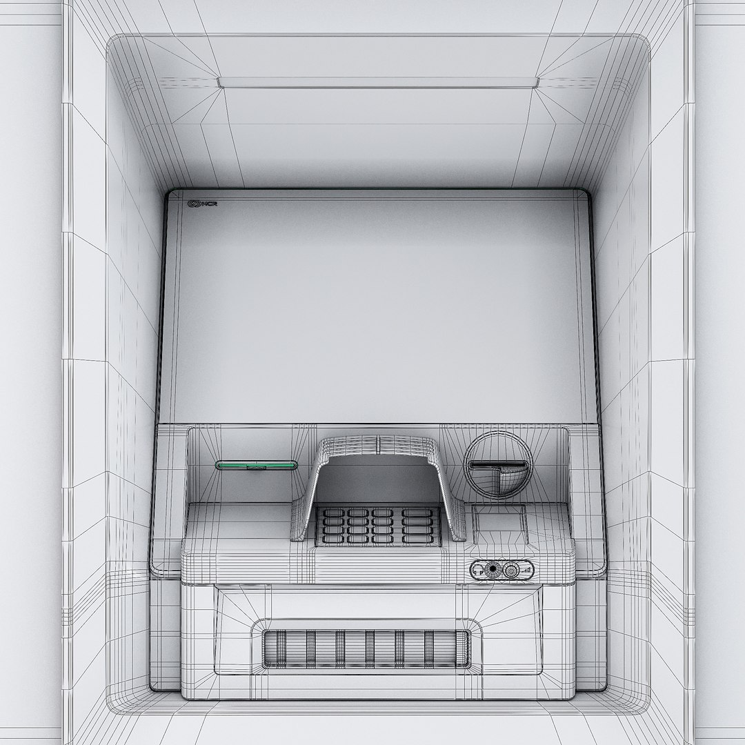 3D ATM Machine - TurboSquid 1835296