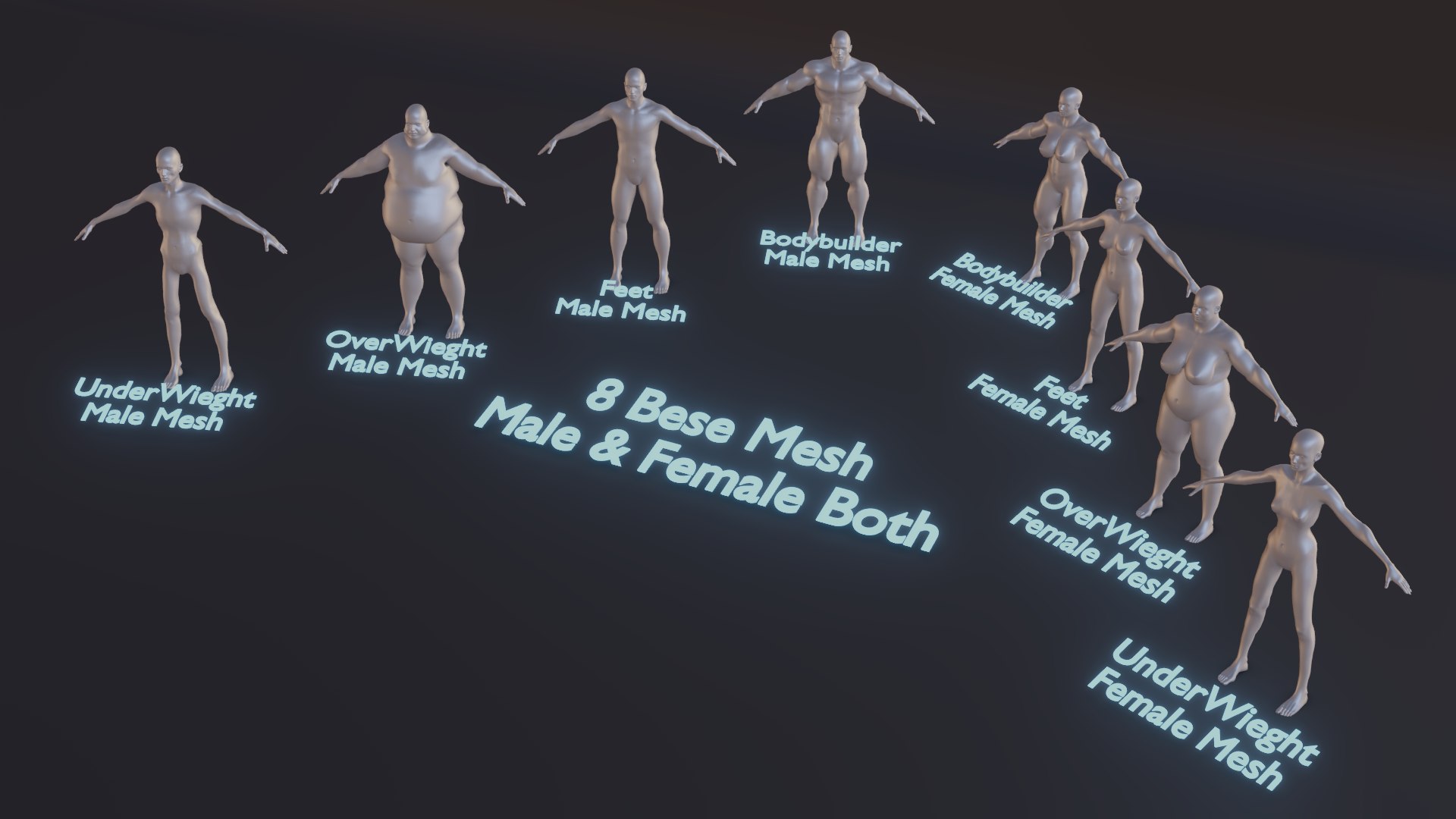 Base mesh 3D model - TurboSquid 1632384