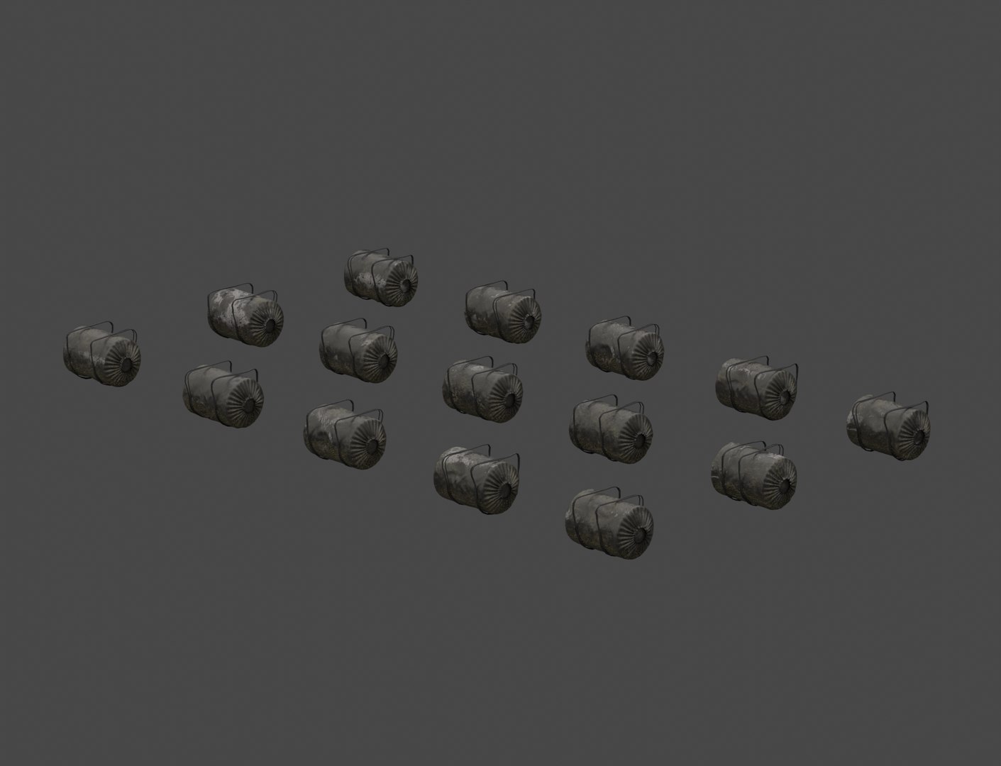 Traditional Wooden Aquaculture Raft And Fishing Raft 3D Model ...