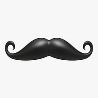 Cartoon Mustache 02