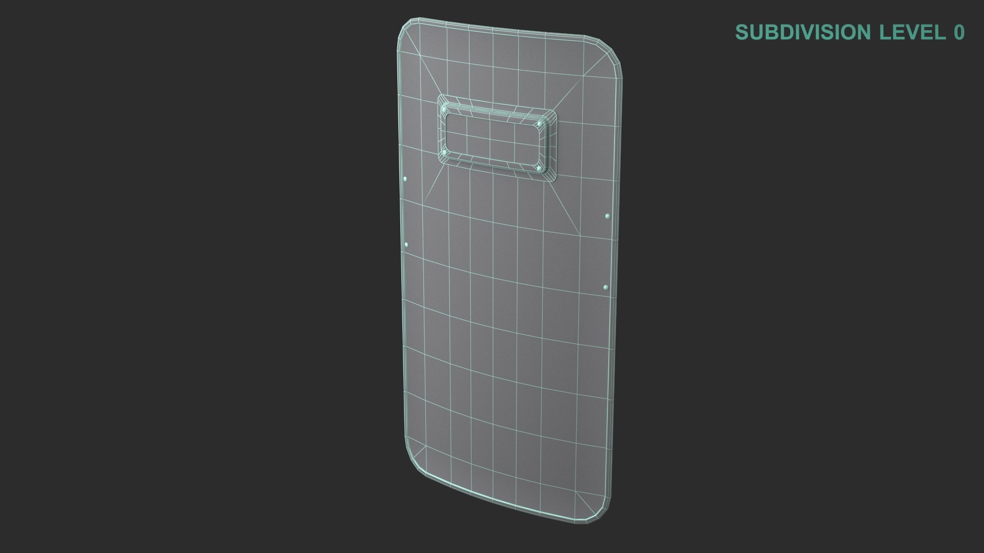 3D Riot Shield - TurboSquid 1925272
