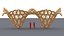 Estructura orgánica de madera paramétrica 01