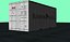 3d teu shipping container